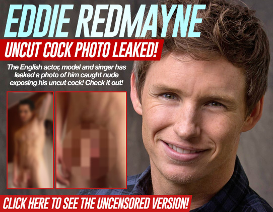 Eddie redmayne penis