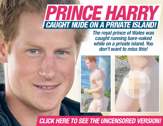 Prince harry nackt fake. 